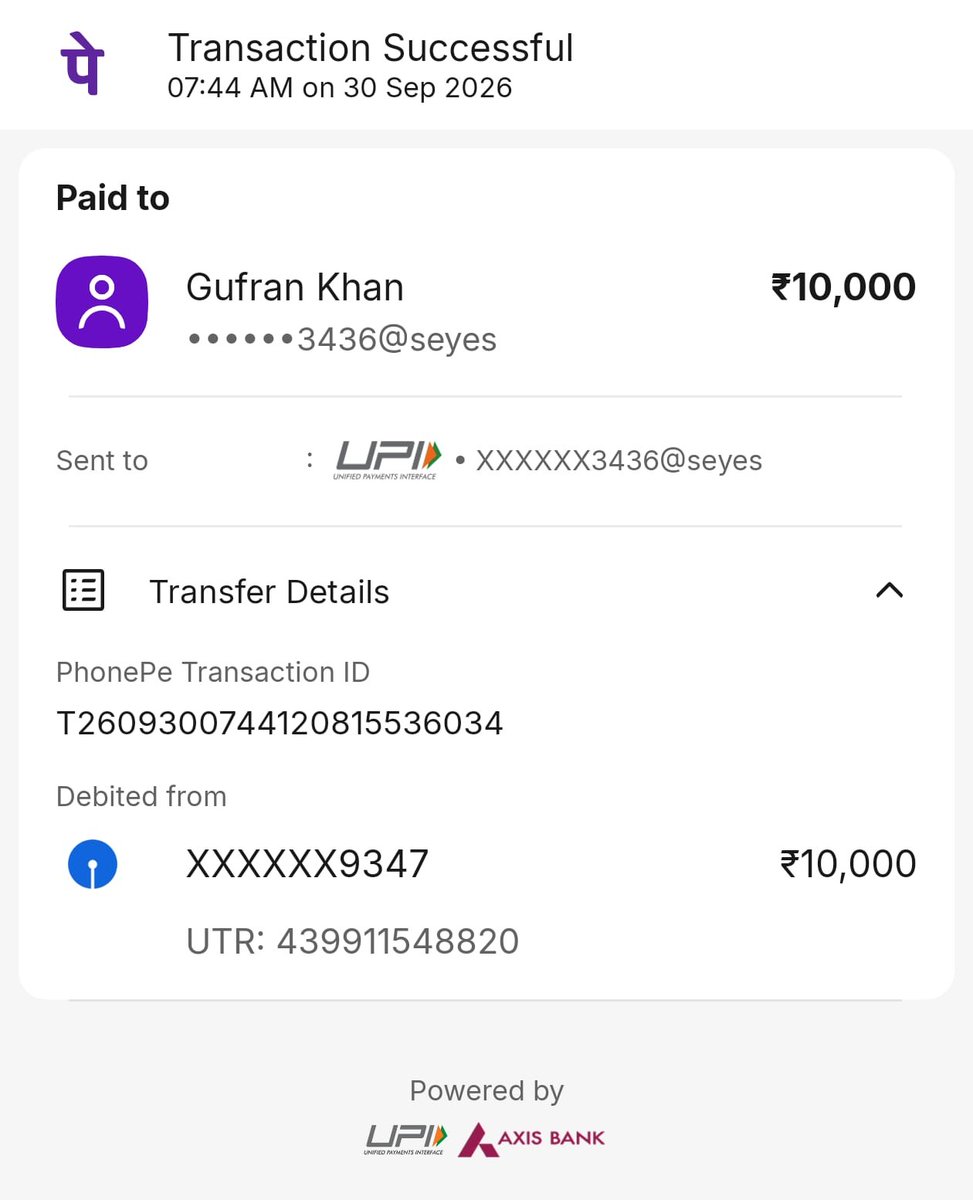 liveloot_deals's tweet photo. 💸 ₹10,000 PAID — GIVEAWAY COMPLETED! ✅
Congratulations again to @gufran116 🎉 https://t.co/sbuE8q42xm