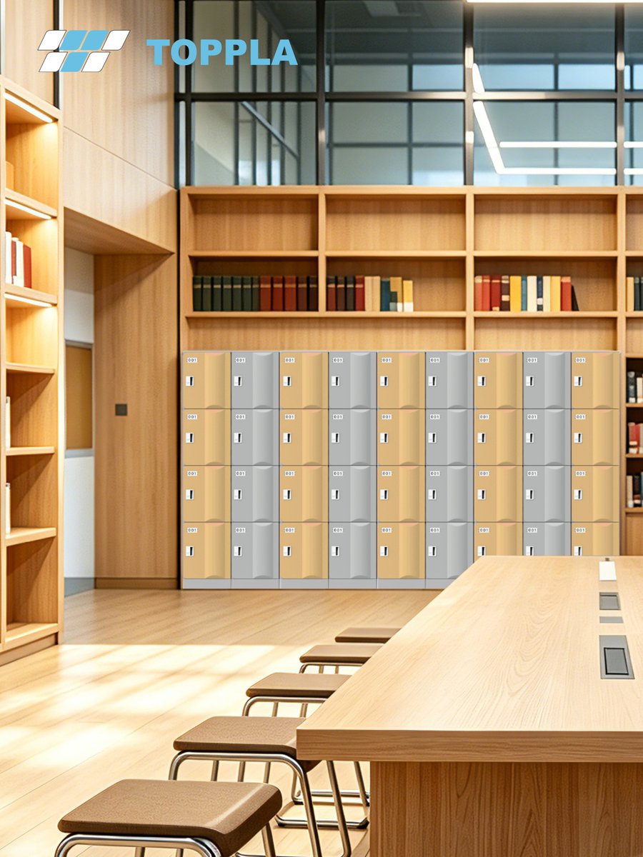 TopplaGroup's tweet photo. Library storage upgraded ๐
TOPPLA plastic lockers, made of high-quality plastic material.
Rust-free and resistant to disinfectants.
Great for libraries & educational spaces with frequent cleaning.
Source factory, bulk orders available.
#TOPPLA #PlasticLockers #LibraryDesign https://t.co/eONdrFz4VC