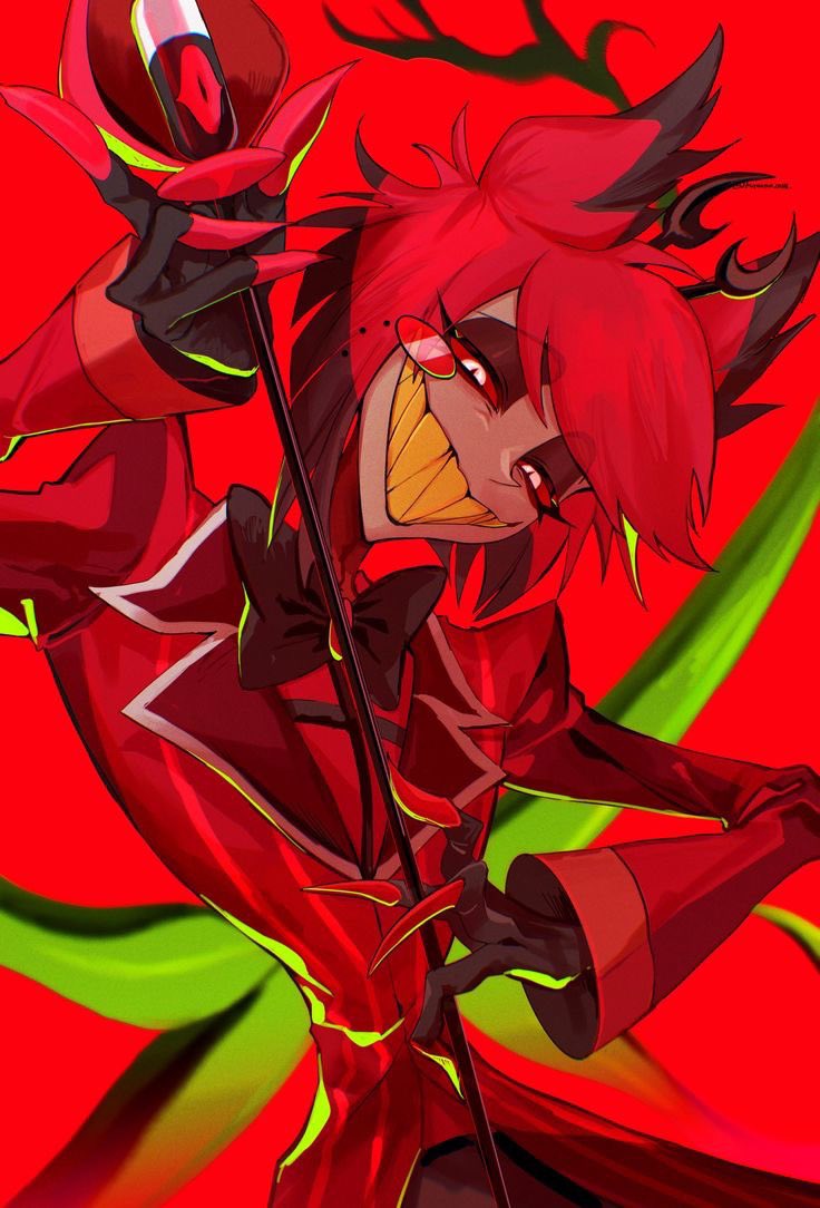 JadeArti's tweet photo. #Alastor #Hazbinhotel #commissionopen #digitalwork https://t.co/w01bz0czu9