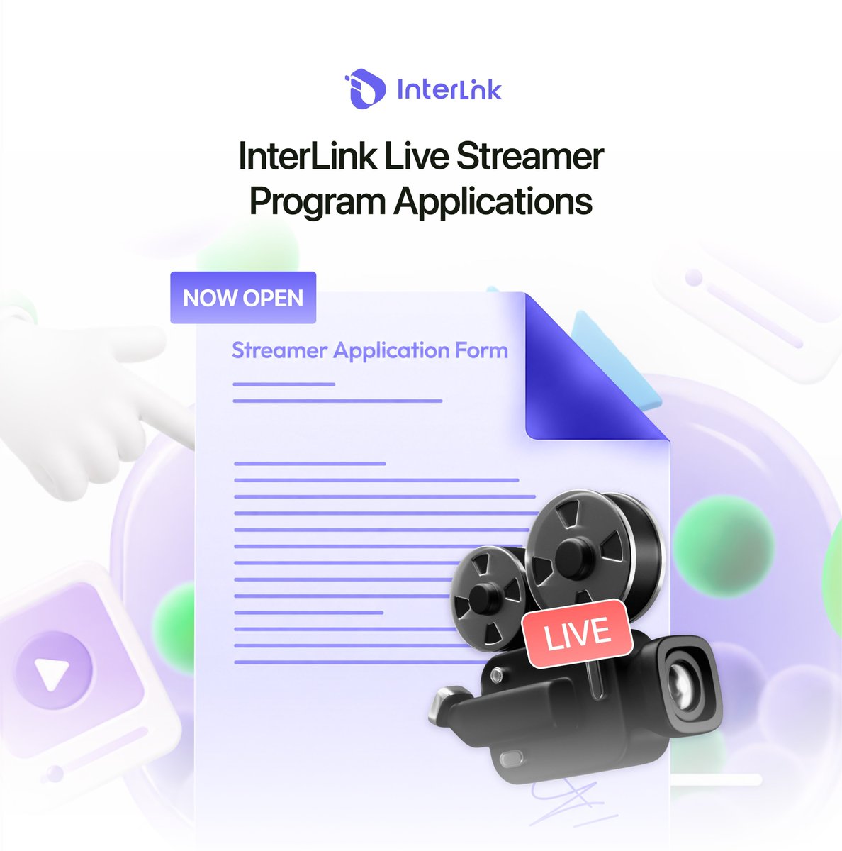 AlMamun1624923's tweet photo. InterLink Live feels like a place where creators can turn regular streams into real community moments. Go live, meet new people, grow your audience, and compete on the Top Streamer Leaderboard for chances to earn ITL.

ID: 24647456 https://t.co/Se7vGt0RM7