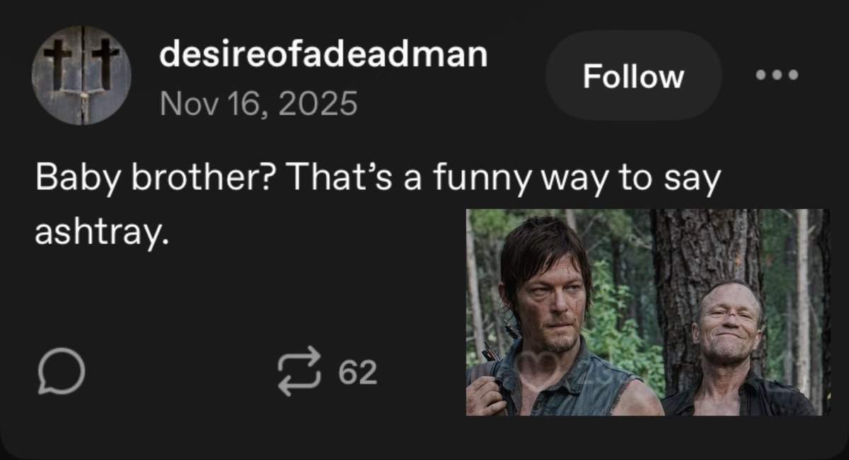 trailercest's tweet photo. #dixoncest them https://t.co/1SPLgW4cLx