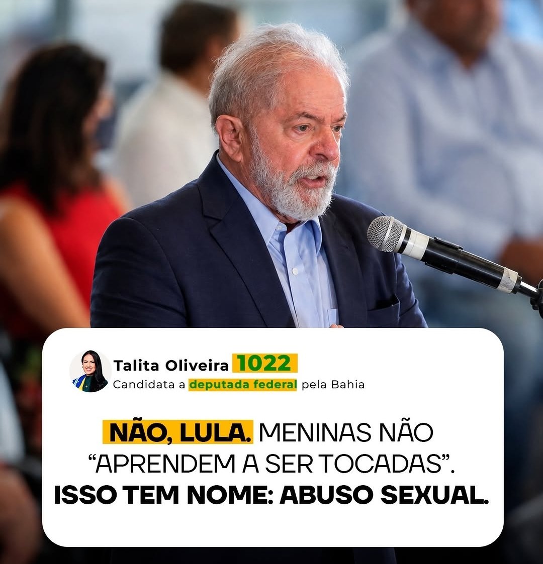 MarcioFariaBR's tweet photo. PROTEJAM AS CRIANÇAS 
NÃO TOQUE AS CRIANÇAS 

#PROTEJAMASCRIANÇAS 
#NaoToqueNasMeninasLULA 
#AfasteAsCriançasDoLULA 
#NãoDeixeCriançasPertoDoLULA
#LulaÉCANALHA
#LulaNãoRespeitaAsMulheres
#LulaNãoRespeitaAsMeninas
#LulaNãoRespeitaAsCrianças
#LulaNãoRespeitaNadaENemNinguem https://t.co/LE7M7tObmp