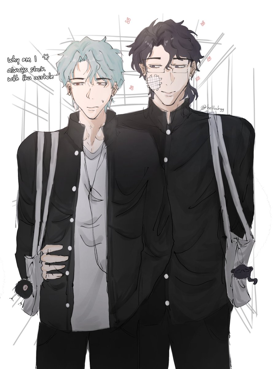 oxichee_'s tweet photo. #panttore Highschool AU
#zandik #feofan https://t.co/NXyPL7lzBI