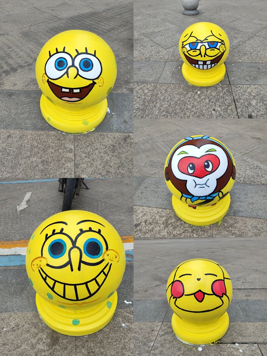 DleMMJvkyH5GW9d's tweet photo. [The cute stone pier grins, its uneven surface showing the fun of daily details]， https://t.co/pSbNYXvWWH