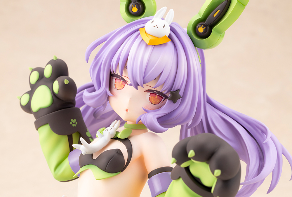 Kotobukiya_EN's tweet photo. 💜PRE-ORDERS OPEN💜
The second figure in the #MegamiDevice PUNI☆MOFU series is Tu, now in an impressive 2/1 scale!
This figure is based on a specially drawn illustration by BLADE! Enjoy seeing the details made possible through this figure!✨
https://t.co/qumzGIvYPj https://t.co/9gRRwqd4EJ