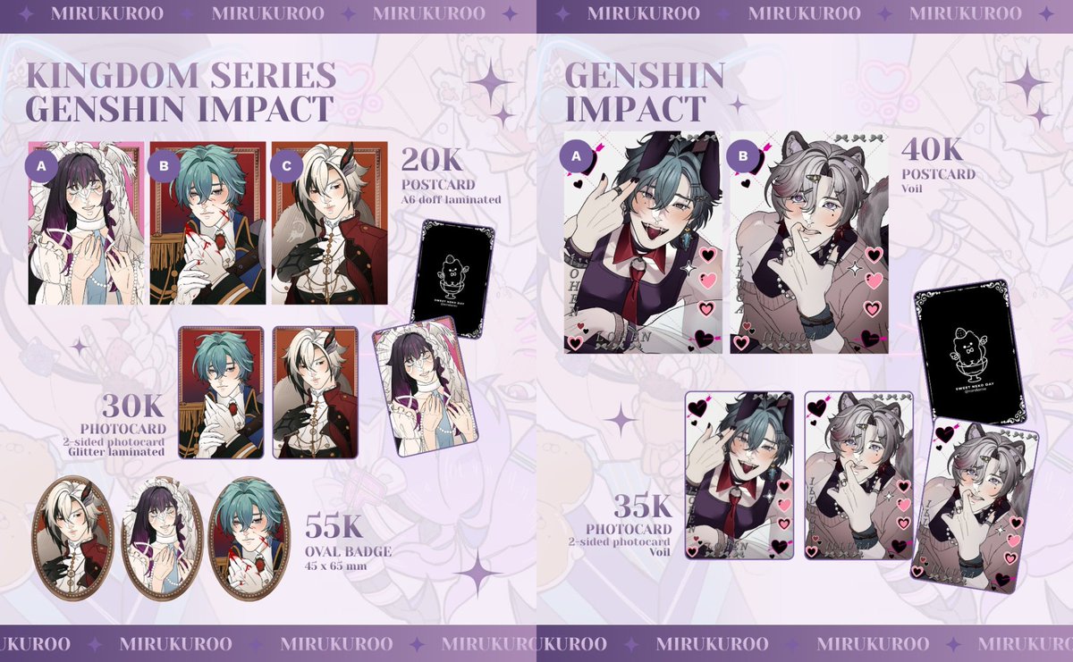 mirukuroo's tweet photo. [💖+ 🔁 appreciated!]
🌸Mirukuroo CF23 Pre-Order 
MAIL ORDER &amp; PICK UP🌸

📋Circle Shirotake Mushroom
📍X-32
💌PO: 30 sep - 10 Oktober 2026
💌OTS pick up day 2
🌏 GO DM FIRST

♡ GENSHIN, HSR, ZZZ, Blue Lock, LADS, Oshi No Ko, Alien Stage ♡

🔗LINK BELOW
#Cf23Catalogue https://t.co/f0jITkgExy