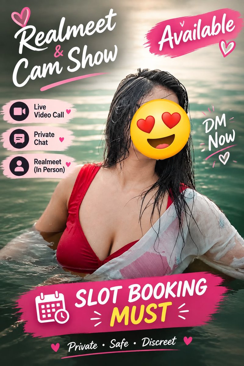 DeepikaHyd69's tweet photo. Hit me on Telegram: https://t.co/kXCe6Hhe2q

✨ PRIVATE • ELEGANT • EXCLUSIVE ✨

REAL MEET & LIVE CAM EXPERIENCE

💋 Short Meet
📸 Private Live Cam
🌙 Full-Night Experience
🍷 Private Cocktail Evenings

📍 SR Nagar, Hyderabad
🏠 Private Residence • Personal Space

💼 Working Professional — HR at an MNC
🌸 Pure Telugu • Independent • High Profile

🔒 Privacy • Discretion • Mutual Respect

📩 Genuine & respectful inquiries only.
Please introduce yourself briefly and get straight to the point.

Hit me on Telegram: https://t.co/kXCe6Hhe2q

Join my group for an update and Raw content : https://t.co/eJIjYU9VlO