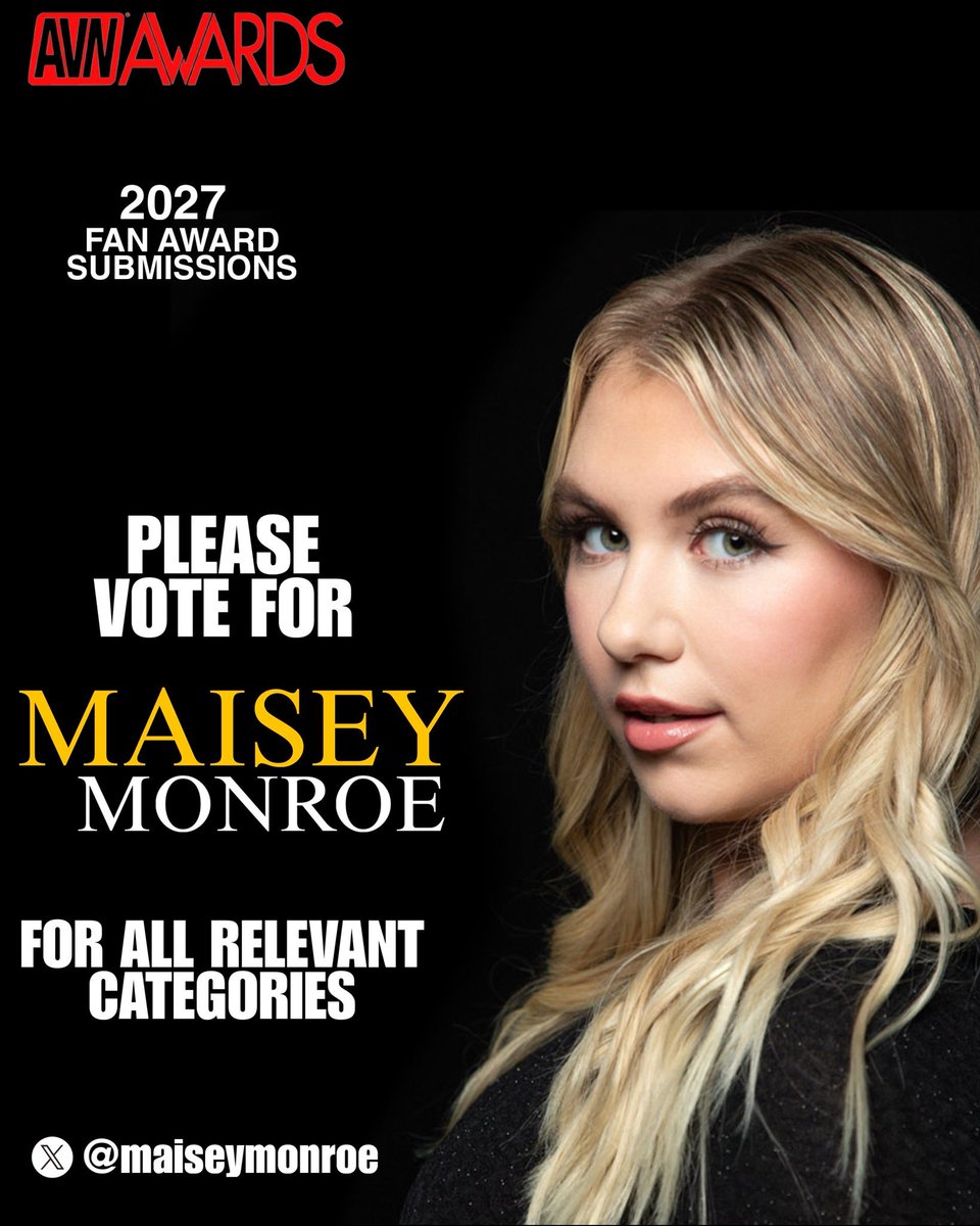 MorganLjuno1eq's tweet photo. My votes for you beautiful @MaiseyMonroe 🥰❤️🙏 https://t.co/YbYpQPFefE