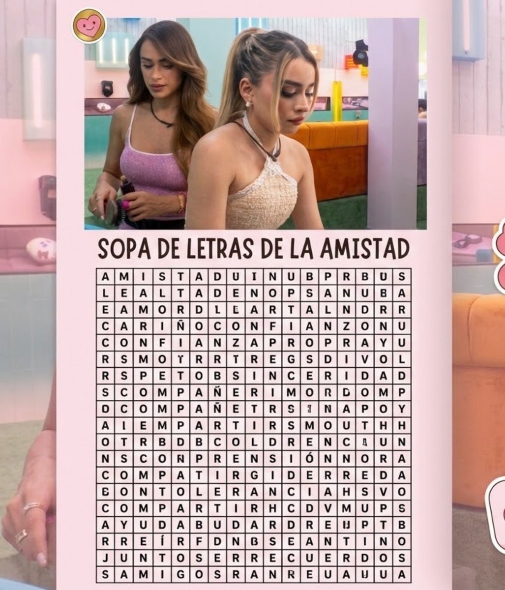 briandadaily's tweet photo. Nueva tendencia.
Dinámica 1. 
Encuentra la palabra que defina a las Brianet.

BRIANET FOREVER

#LaCasaDeLosFamososMx https://t.co/Y9xsH4YTU4