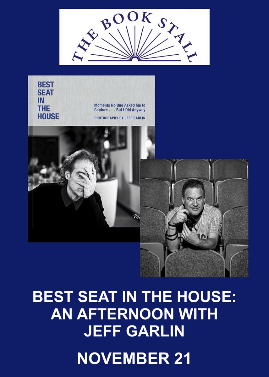GarlinInfo's tweet photo. Nov. 21 - see you in Winnetka, IL signing my new book at The Book Stall
Link: https://t.co/A4gVUT1ukQ
#jeffgarlin #booksigning #bestseatinthehouse #thebookstall #winnetka #photographybook https://t.co/0rRlNVRvck