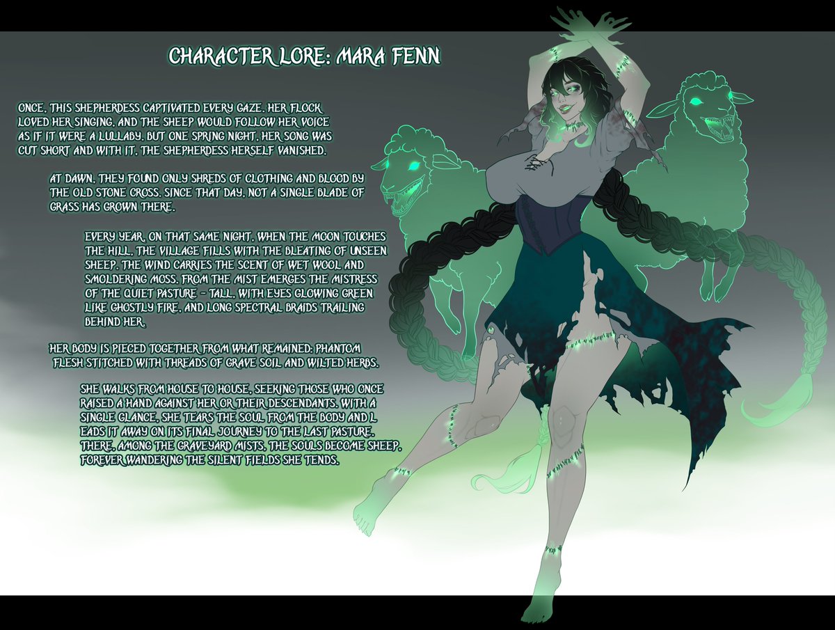 Funky_Bomb's tweet photo. Mistress of the Quiet Pasture.

Owner: ch4os4gent

#MonsterGirls
#Halloween https://t.co/kw35Kh61ui