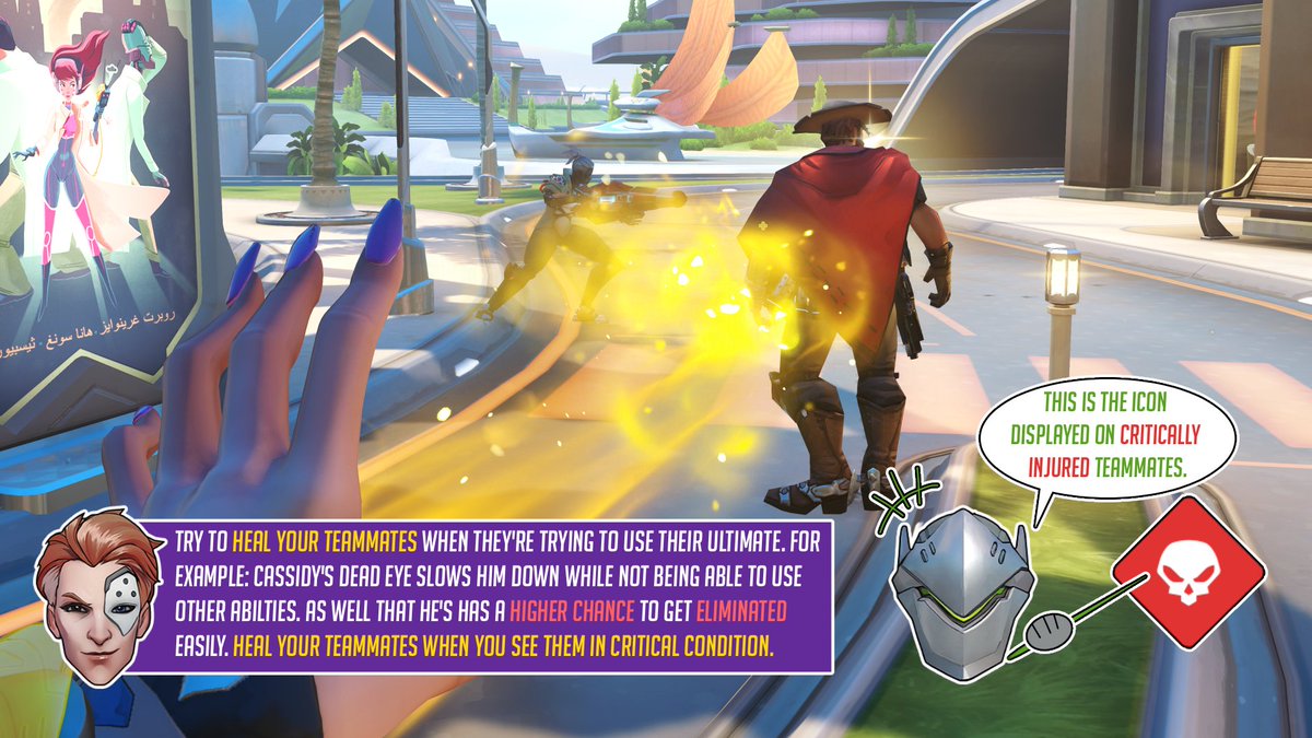 MsODeorain's tweet photo. Here's some Moira basic tips for new #Overwatch players! https://t.co/Xgv1Xxy0Xp