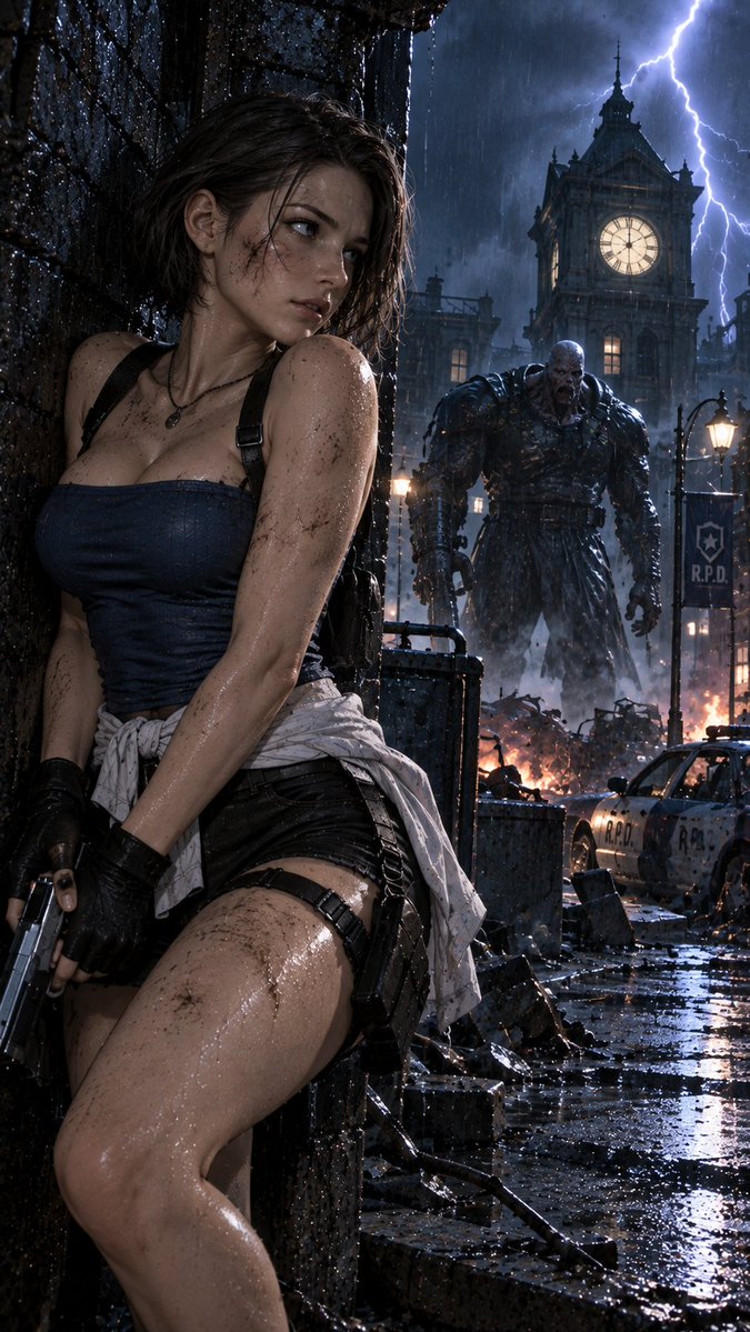 4kwallpaperecap's tweet photo. Jill Valentine https://t.co/PhjzLNqrNH