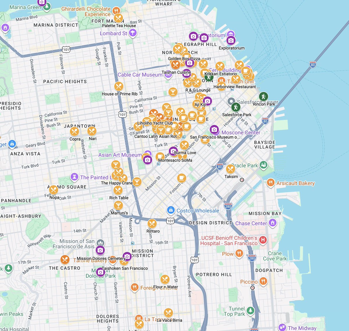 COLM_conf's tweet photo. Looking forward to SF? Well, we have the best local guide to whet your appetite 

Prepared by our local chair @jurafsky !

https://t.co/JewSWAxE4Q https://t.co/4SYmeBNV7q