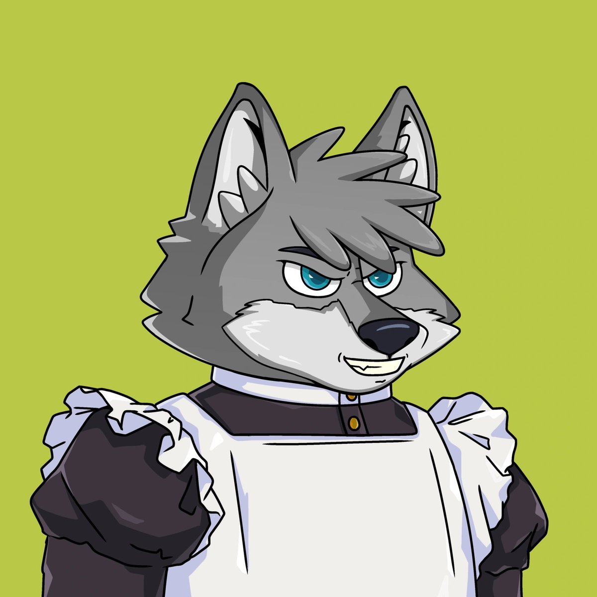 PersigoT's tweet photo. Today is the staking day for the Maid @wolfswapwolfies on @mintpadX. Another trait added to the @RyoshiBaby's Wolfies Dojo. More utility and benefits are coming for the Maids... Soon in $CrimeCat? 👀 @CrimeCatCronos. 
Stay tuned, and get these Maids off @EbisusBay while you can. https://t.co/PU58sXN0Nh