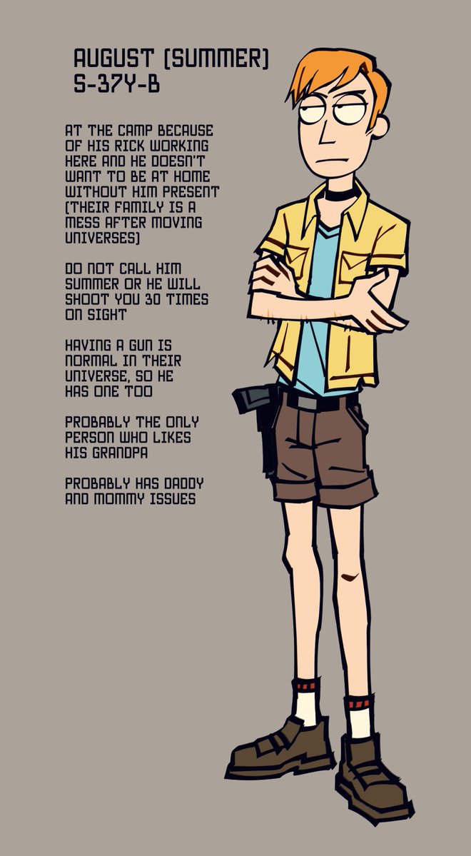evilandhornydog's tweet photo. The only person who genuinely likes this drunk smoking bozo 😭

#mortysummercamp https://t.co/qJDv3exeQY