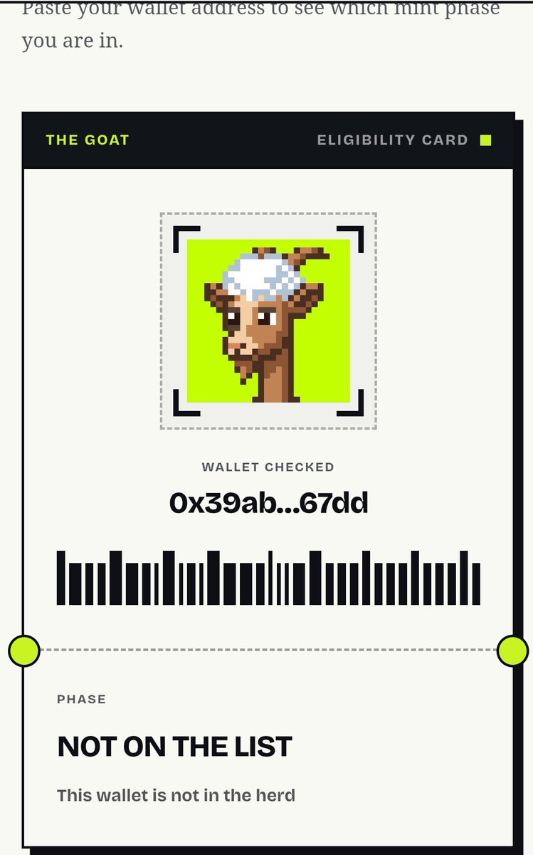 Suma4iL's tweet photo. @7thegoat Early Alpha not on the list :) https://t.co/cR4ubSdAlp
