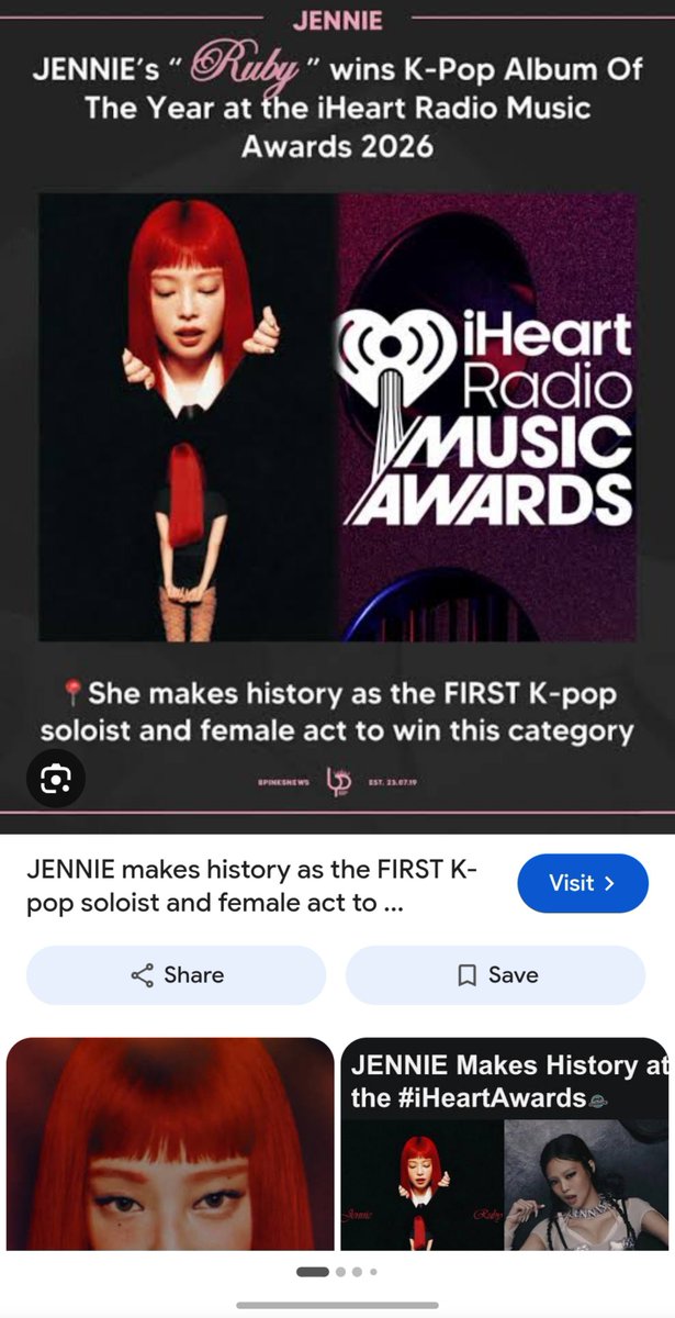 Wonnah3mc's tweet photo. @nnlilie Jennie be like: Sorry but I have Emmy, I heart radio and BILLBOARD awards! 
Next please! https://t.co/6FWWARv6pI