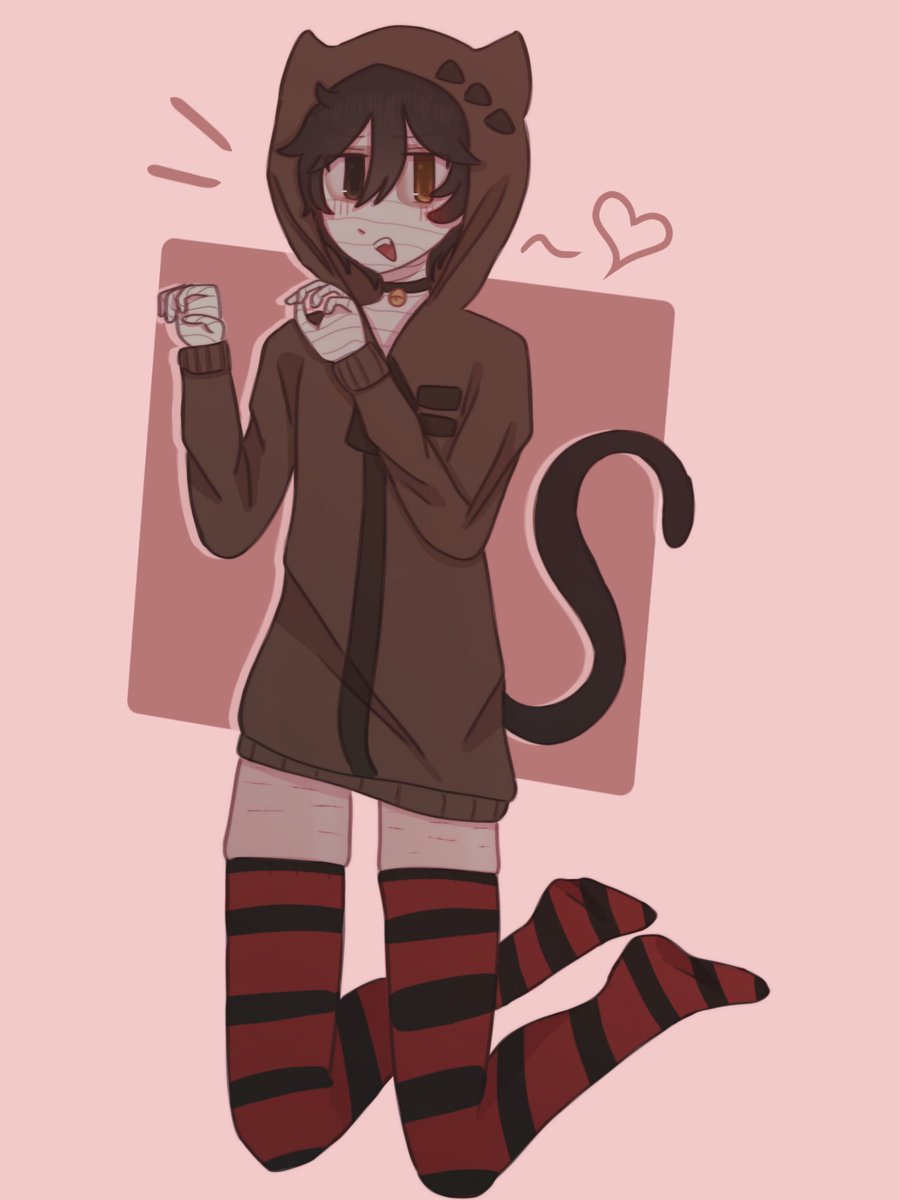 shironemii's tweet photo. cat boy isaac :3 
#isaacfoster #angelsofdeath https://t.co/X9QqjrMO5l