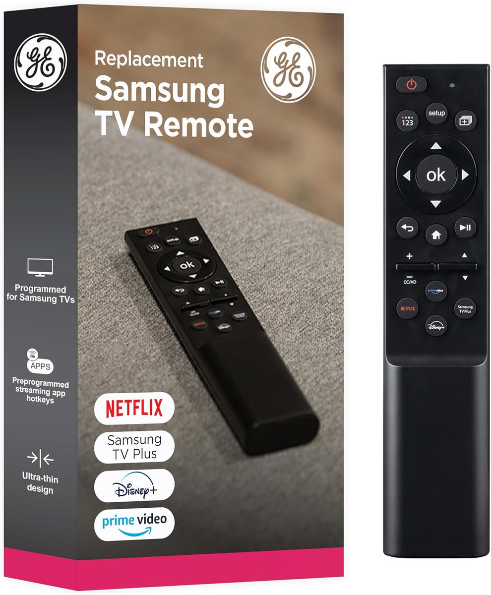 uDemandGlobal's tweet photo. GE 81688 is a preset direct replacement for compatible Samsung Smart TVs, with Smart Hub, quick settings and four streaming hotkeys.
https://t.co/227d1rHWFo

As an Amazon Associate, uDemand earns from qualifying purchases.

#SamsungTV https://t.co/pSmB48AUdm