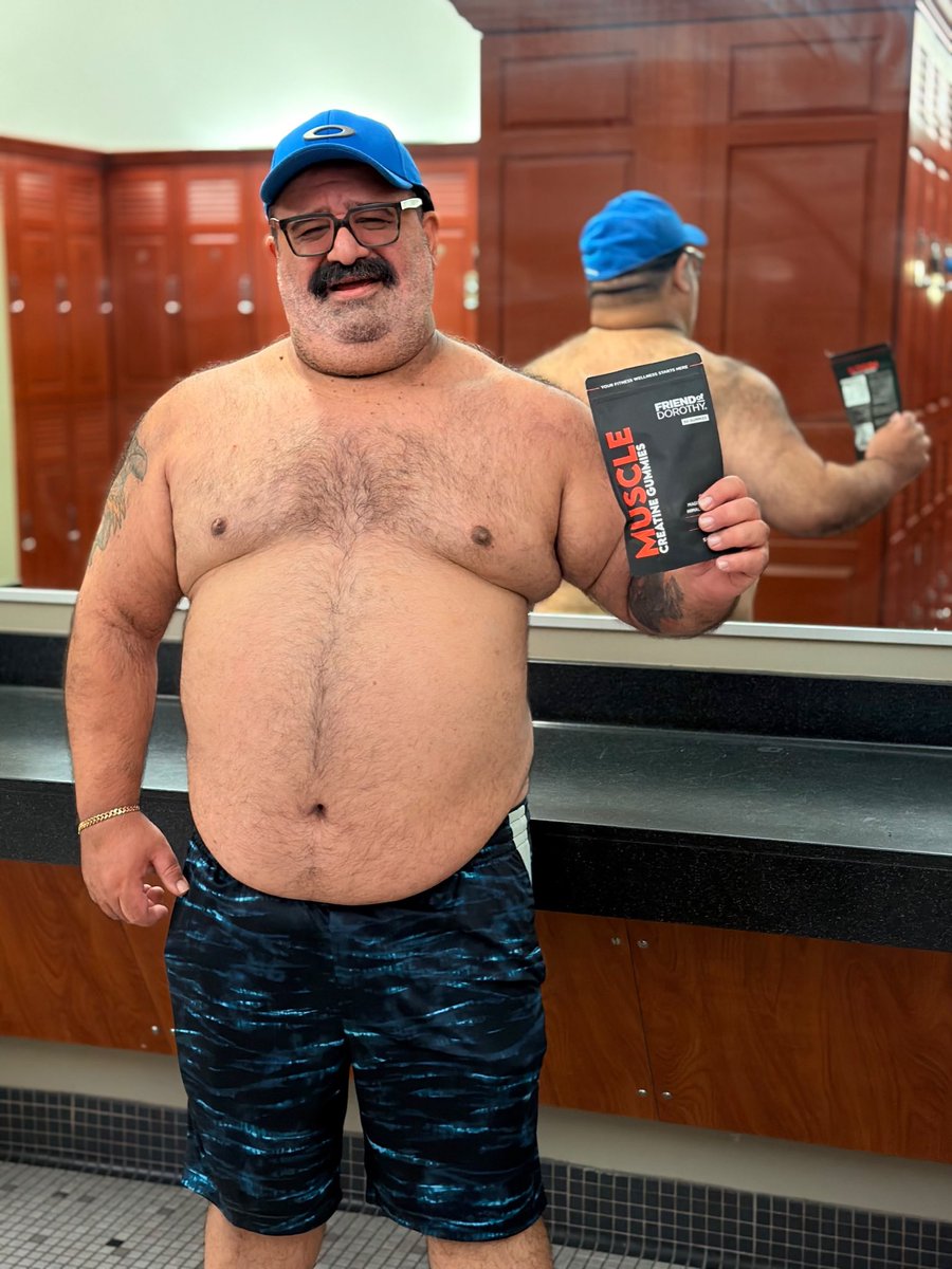 Chub4fun78's tweet photo. Locker room snack that actually helps the gains. These Muscle Creatine Gummies from @friend_dorothy1 are my new post-workout treat.
Use my link + code CHUB4FUN10 for 10% off.
https://t.co/yB9ms9T16p
#ad https://t.co/Q88GlWSDOR
