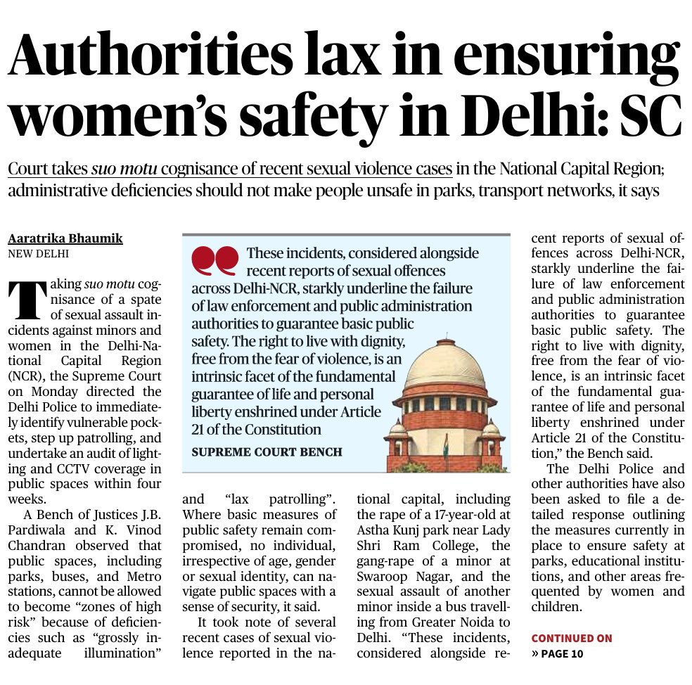 thekiranbedi's tweet photo. ROOT CAUSE is the HOME  today. 
PARENTS have to take charge 
Every home /family is either a cause or a future victim. 
Can the Honb’le #SupremeCourt 
Consider how we bring family/ parents’ responsibility into play. 
Or else we would be Fire Fighting always. Despite all possible preventive measures.