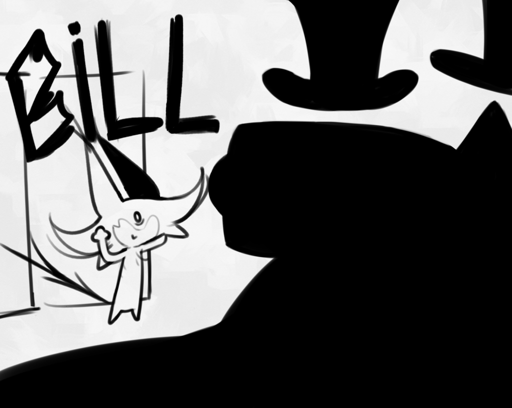 _h4one's tweet photo. the worst nightmare of every self shipper
#caine #billcypher https://t.co/qMtsSV5fqC