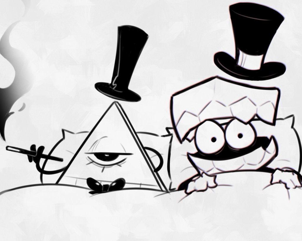 _h4one's tweet photo. the worst nightmare of every self shipper
#caine #billcypher https://t.co/qMtsSV5fqC