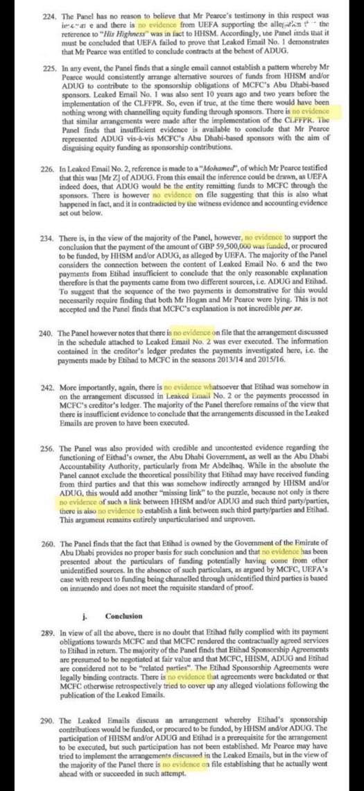 turi_rangoh's tweet photo. Call me delusional, call me biased, I don’t care. I still believe #ManCity will eventually be acquitted. CAS already found no evidence to substantiate key parts of the disguised-funding allegation. The Premier League verdict isn’t the end of the process. 🩵🩵🩵 https://t.co/gR7EMQWKzd
