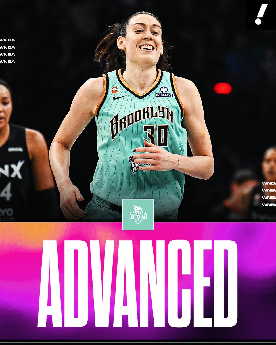 YahooSports's tweet photo. THE 8 SEED LIBERTY SWEEP THE 1 SEED LYNX FOR A SPOT IN THE WNBA SEMIS 🗽🧹 

It's the first time an eight seed eliminated a one seed in WNBA playoff history 🤯 https://t.co/P7E4XVl8Xo