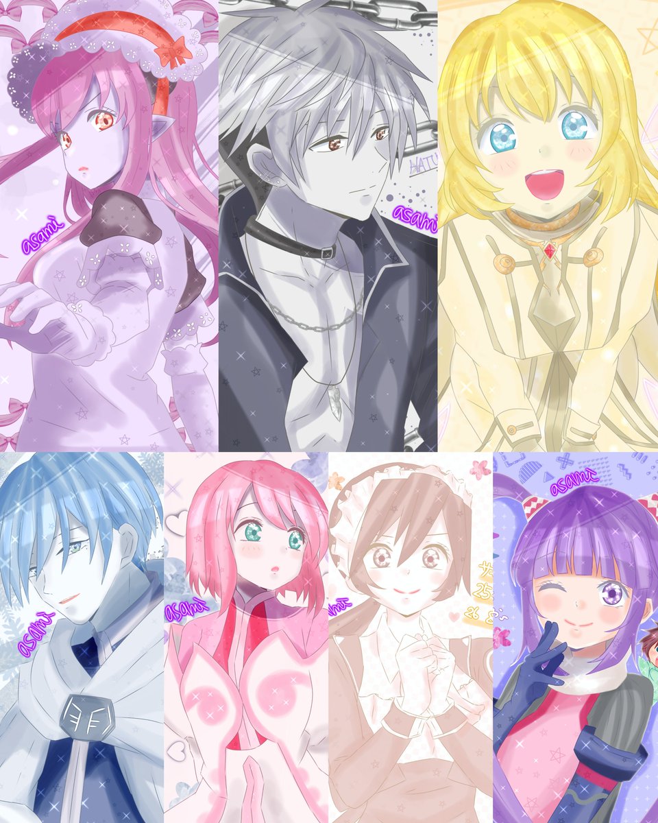 asaminmin0910's tweet photo. #今月描いた絵を晒そうㅤ 

最近のも……皆さんありがとうございます🙇‍♀️
来月もよろしくお願いいたします🙏 https://t.co/aXoRY10ms4