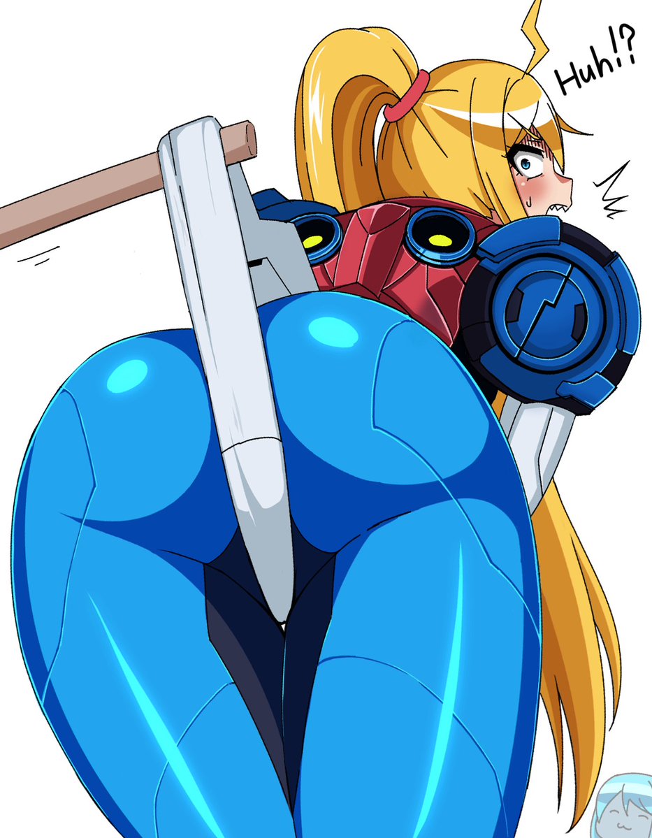 Iriomot_aoneko's tweet photo. #今月描いた絵を晒そうㅤ Triple Samus https://t.co/zv9F919Yzd