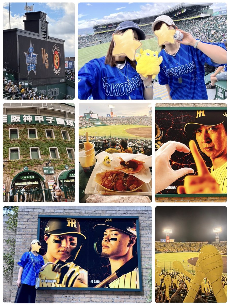 myu_maple's tweet photo. 甲子園行った( ̳- ·̫ - ̳ˆ )◞🐯🐹 https://t.co/71EGsYJC0M