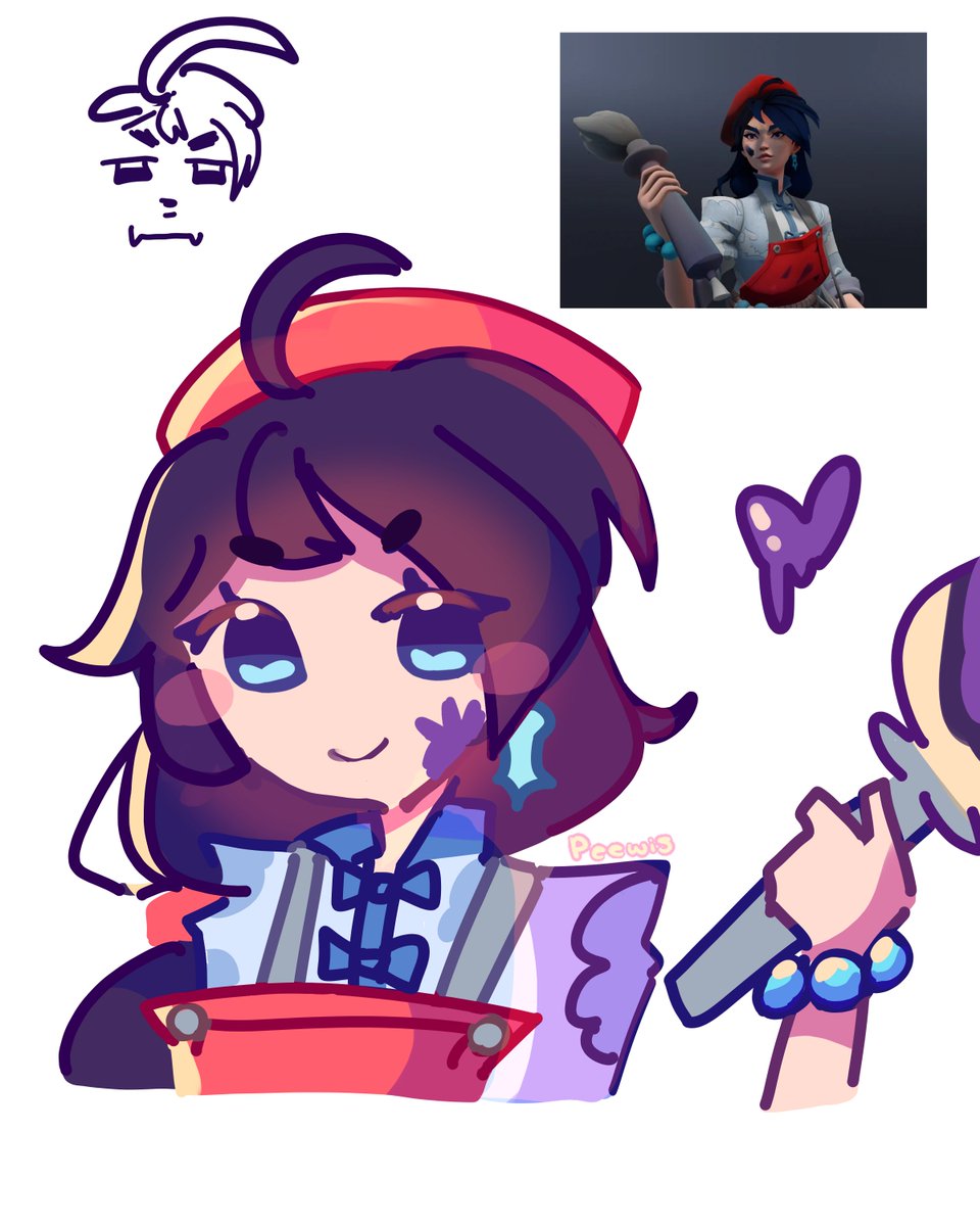 Himikopog's tweet photo. shes so cutesy omgomgomg
 #deadlock https://t.co/UKVk3QyGBA