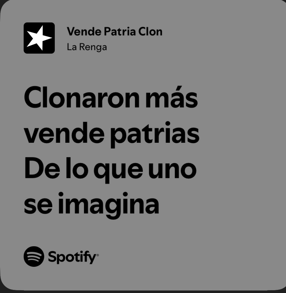 Lvzbelit0_'s tweet photo. CLONARON MÁS VENDE PATRIAS DE LO QUE UNO SE IMAGINA https://t.co/xbYEL70wrK