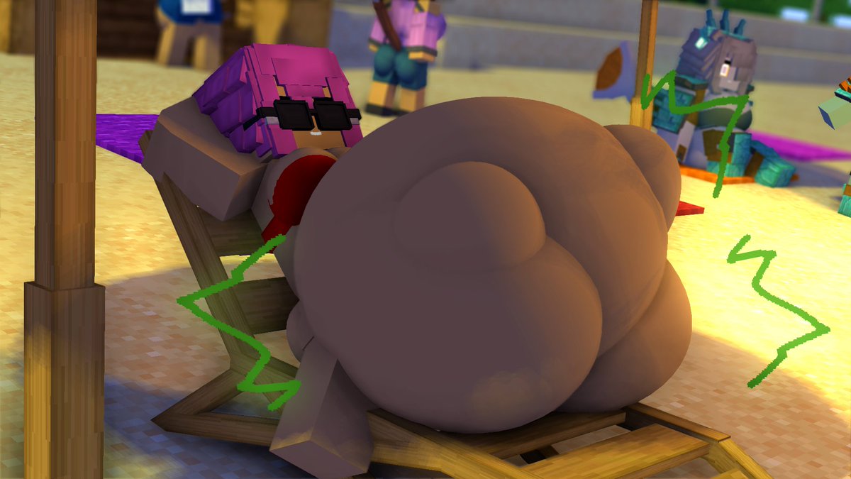 MineV0reAnim's tweet photo. Summertime is over but i can still relax
#Vore #MinecraftVore https://t.co/BZudk2x20w