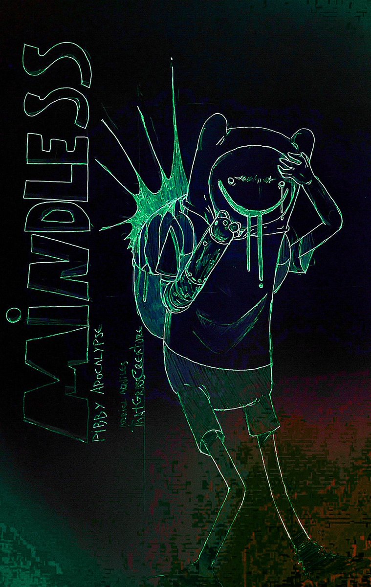 DariuusFlower's tweet photo. My hype increased with the latest Pibby Apocalypse devlog, so I decided to make this. It's heavily inspired by the official art made by @o00_ps (This is my first time mentioning someone, sorry). 
#pibbyapocalypse #fnf #adventuretime #finnthehuman https://t.co/P3SURHVFjG