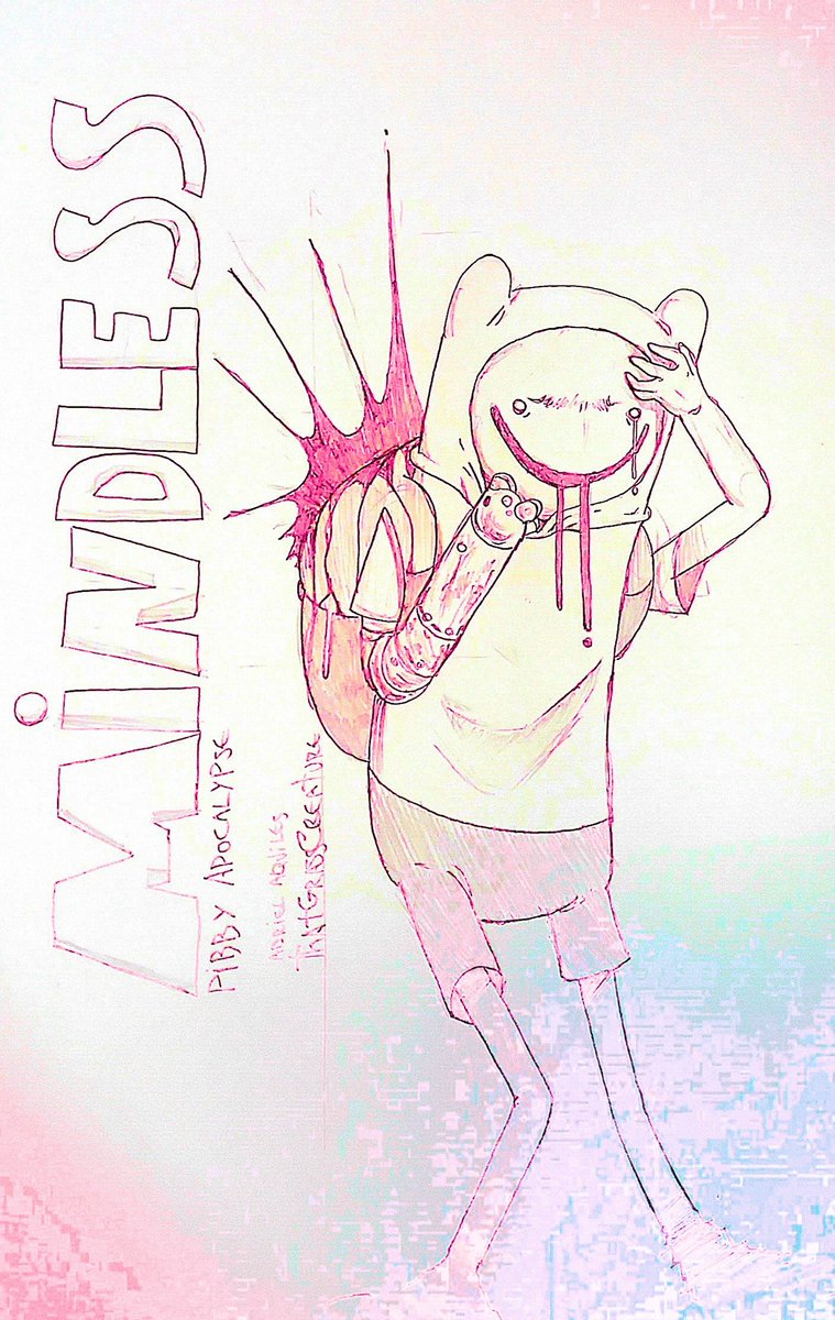 DariuusFlower's tweet photo. My hype increased with the latest Pibby Apocalypse devlog, so I decided to make this. It's heavily inspired by the official art made by @o00_ps (This is my first time mentioning someone, sorry). 
#pibbyapocalypse #fnf #adventuretime #finnthehuman https://t.co/P3SURHVFjG