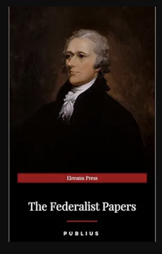 BeachRinda's tweet photo. This one didn’t start as a book…It was a series of essays written to convince New Yorkers to ratify the Constitution. The authors: Alexander Hamilton, John Jay, and James Madison.

Link: https://t.co/oYf670qMiL
Link: https://t.co/mwpzejzQRw

#constitution #jamesmadison #reading https://t.co/GwBA3gLdmN
