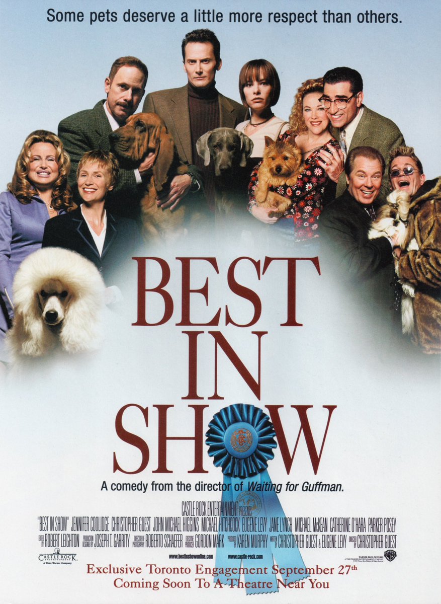RetroNewsNow's tweet photo. 🎬 ‘Best in Show’ opened in theaters 26 years ago, September 29, 2000 https://t.co/K7gINNPSAe