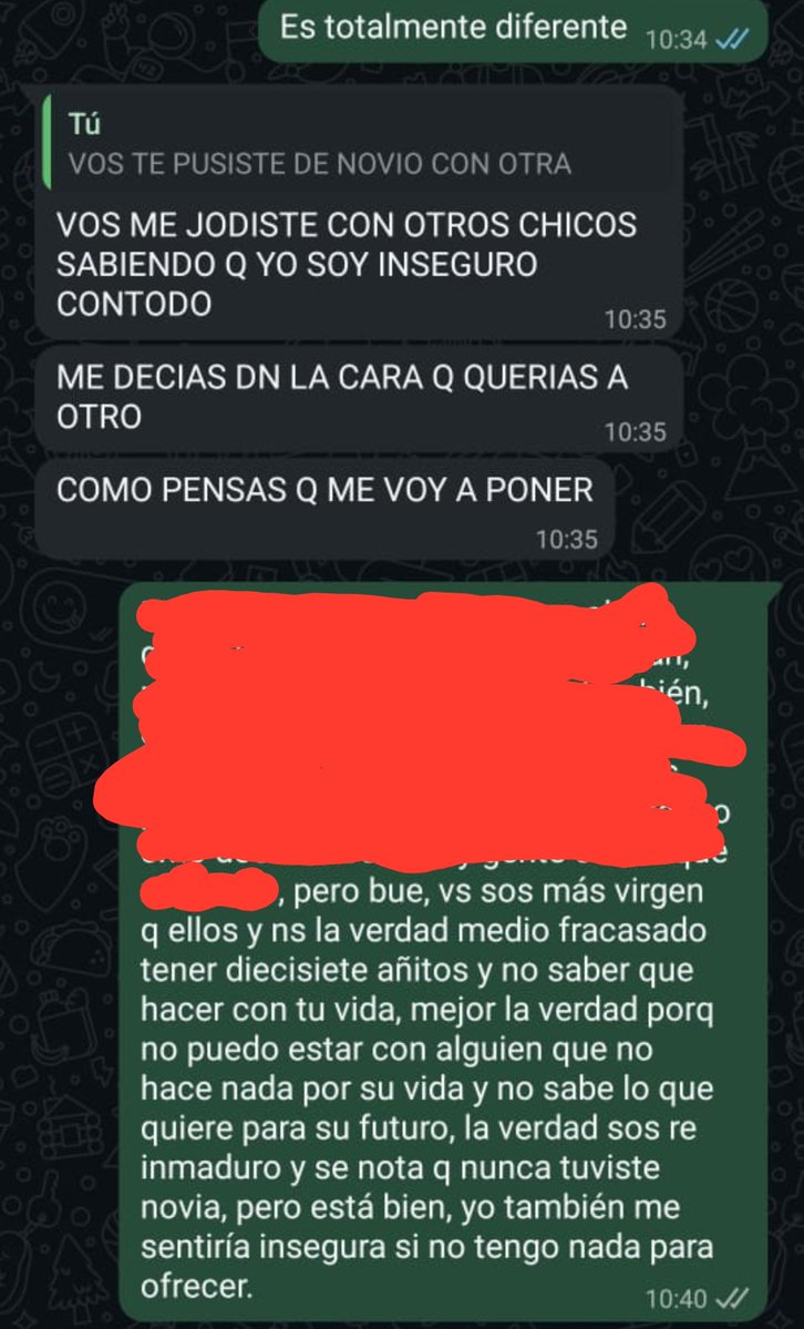 rig_ots's tweet photo. Hola chavales solo voy a dejar las últimas conversaciones con mí ex después de haberme enterado q me gorreaba con una amiga 😽 (sigue en los comentarios) https://t.co/q1jAuiw5ay