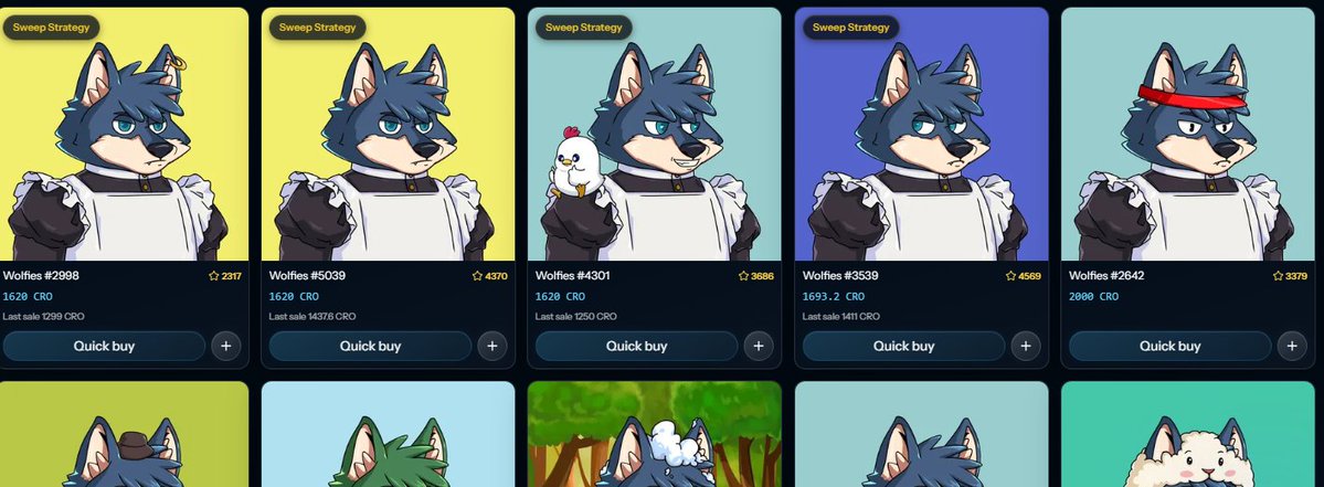 PersigoT's tweet photo. Today is the staking day for the Maid @wolfswapwolfies on @mintpadX. Another trait added to the @RyoshiBaby's Wolfies Dojo. More utility and benefits are coming for the Maids... Soon in $CrimeCat? 👀 @CrimeCatCronos. 
Stay tuned, and get these Maids off @EbisusBay while you can. https://t.co/PU58sXN0Nh