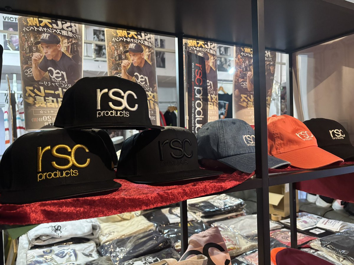 rscproducts_o's tweet photo. 9月30日(木)
rscproducts大阪店
12:00〜16:00
open
ベースボールキャップ
残り僅かとなりました。
お早めにチェックしてください✅
https://t.co/e9g4bQSSa3
#rscproducts https://t.co/1POkXdFKQ3