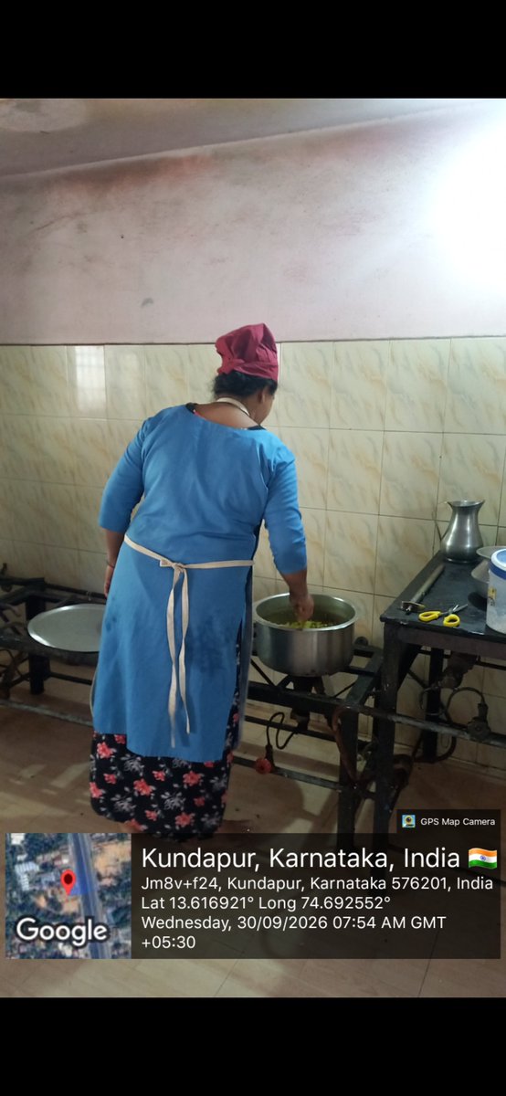 premetricgk's tweet photo. Pre metric girls hostel kundapur 
Breakfast 
30.9.26
#SocialAudit_SWDMeals 
#SocialWelfare_Karntaka
@sw_udupi https://t.co/p5YEEUWfp6