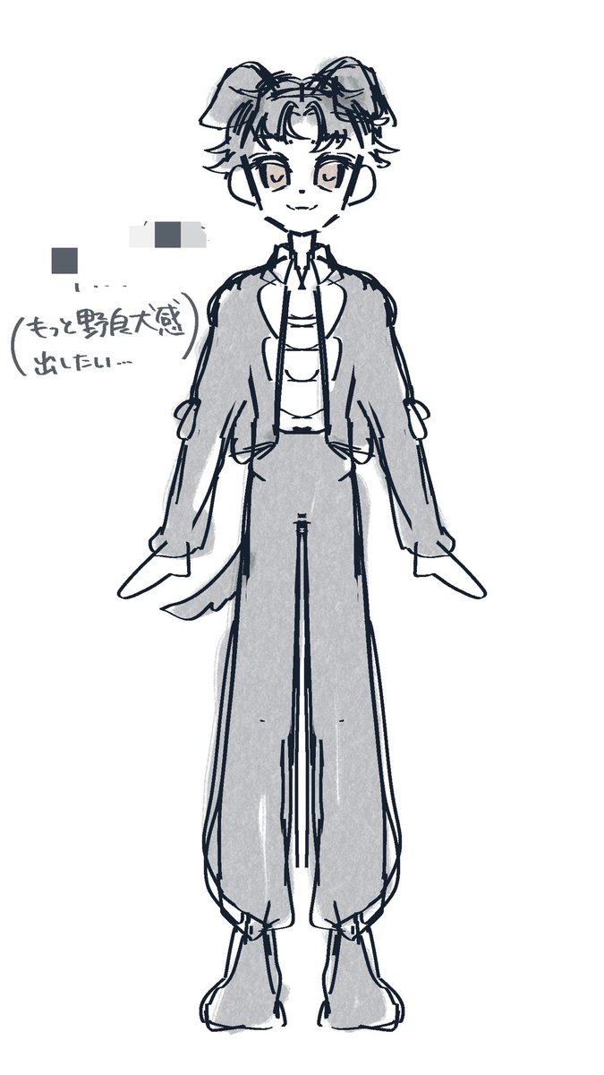 nogi_sub_'s tweet photo. 来年のDハロで擬人化仮装する！？ってなって通話しながらペンを走らせたベースデザイン https://t.co/BasIMXlF12