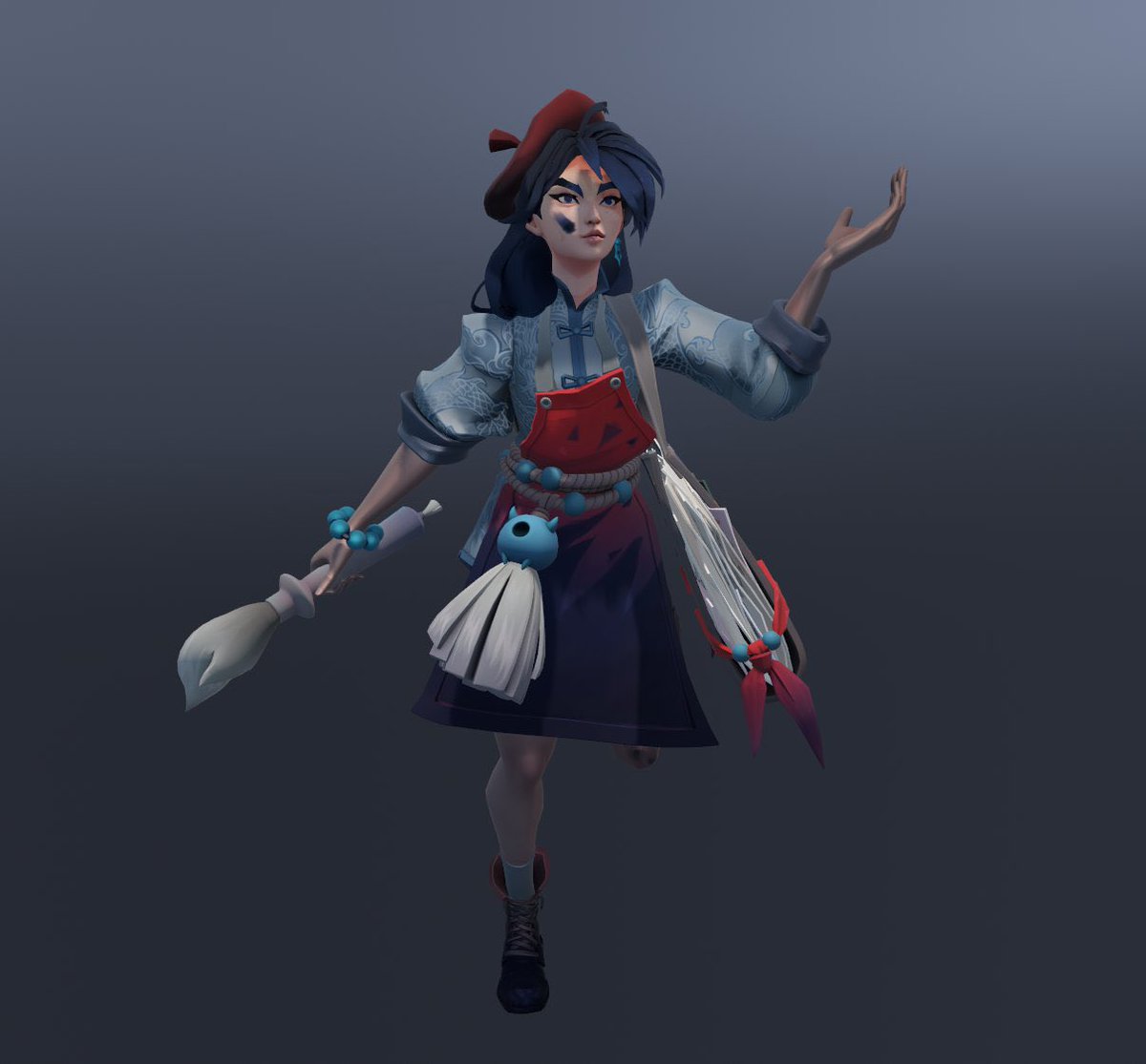 DiarioDeMidtown's tweet photo. 🎨 RENDER 3D DA PERSONAGEM VIOLET EM #DEADLOCK https://t.co/vL3gwMZDNO