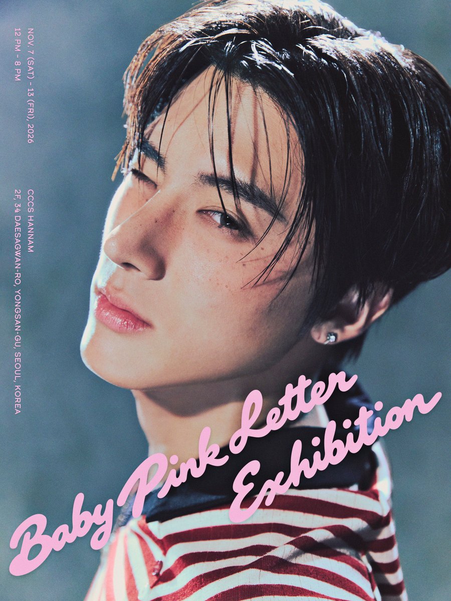 ericisenergy's tweet photo. ERIC 'Baby Pink Letter Exhibition' Official Poster

💌 2026. 11. 07. (SAT) - 2026. 11. 13. (FRI)
💌 한남동 CCCS 2층

#ERIC #에릭 #BabyPinkLetterExhibition #GRID #그리드 https://t.co/KSCt5dsOTy