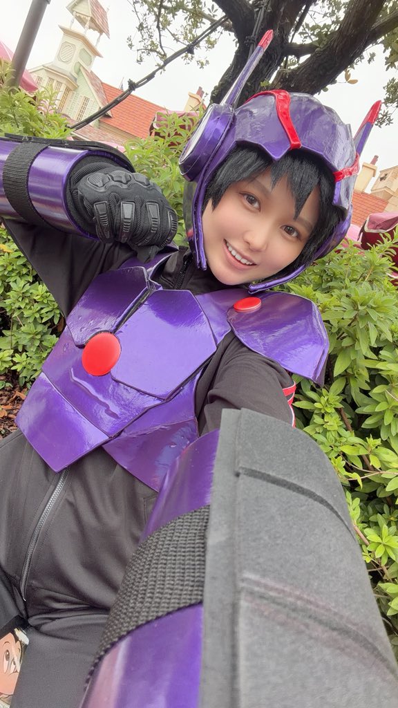 tyatya02221022's tweet photo. 今日はヒーロースーツのヒロ仮装‼️
頑張って作ったよ～、！
ハモカラ待ちしてます✨️

#Dハロ仮装2026 https://t.co/Ct221LHSzK