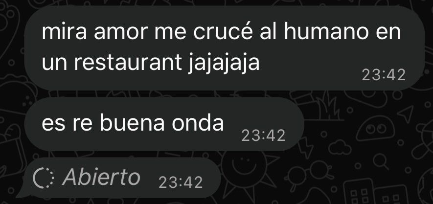 dowmanya's tweet photo. jajajaja mi novia se cruzo al humano a ver si dijo algo en su tiktok https://t.co/bwGewRYtR4