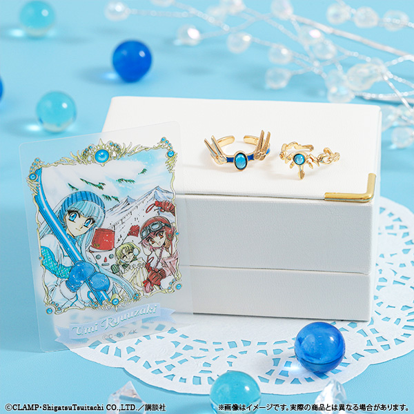 FansClamp's tweet photo. ／ 
【グッズ情報】CLAMP FANS SHOP✨
＼
 
🎉予約受付中✨
#魔法騎士レイアース アイテムから一部をご紹介♬
 
🛍️『２連リング』(3種)
 
CLAMP30周年記念でグッズとして販売されていたリングが復刻登場！✨
光・海・風をイメージした選べる3種のデザインで、手元を美しく演出してくれます❤️💙💚
コレクションとしても嬉しいカラーイラストカード付き！💳💖
 
🛒詳細はこちら⬇️
https://t.co/2bNU5fdXMW
 
⚠️【10月12日(月)23:59】までのご予約で
確実にご用意！この機会をお見逃しなく👀✨
 
#CLAMPFANSSHOP
#CLAMP
